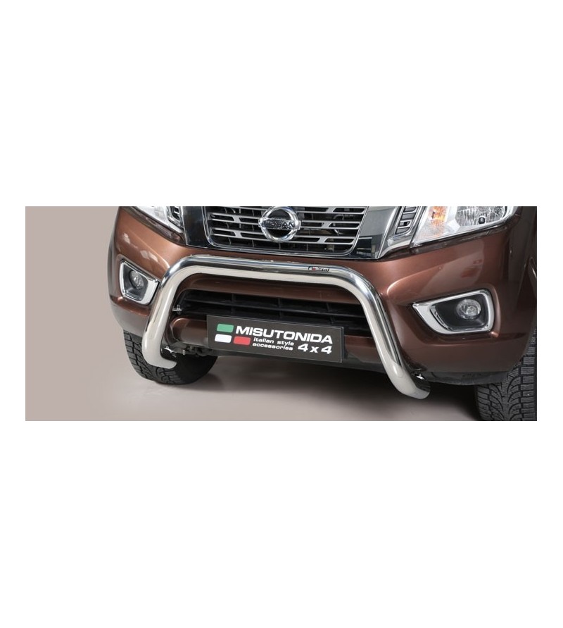 Navara NP 300 16- EC Approved Super Bar Inox - EC/SB/400/IX - Bullbar / Lightbar / Bumperbar - Verstralershop