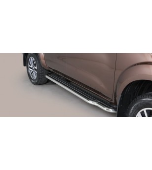 Navara NP 300 16- Sidesteps Inox  - P/400/IX - Sidebar / Sidestep - Verstralershop