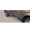 Navara NP 300 16- Oval Design Side Protections Inox - DSP/400/IX - Lights and Styling