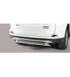 RAV4 16- Rear Protection Inox - PP1/401/IX - Rearbar / Opstap - Verstralershop