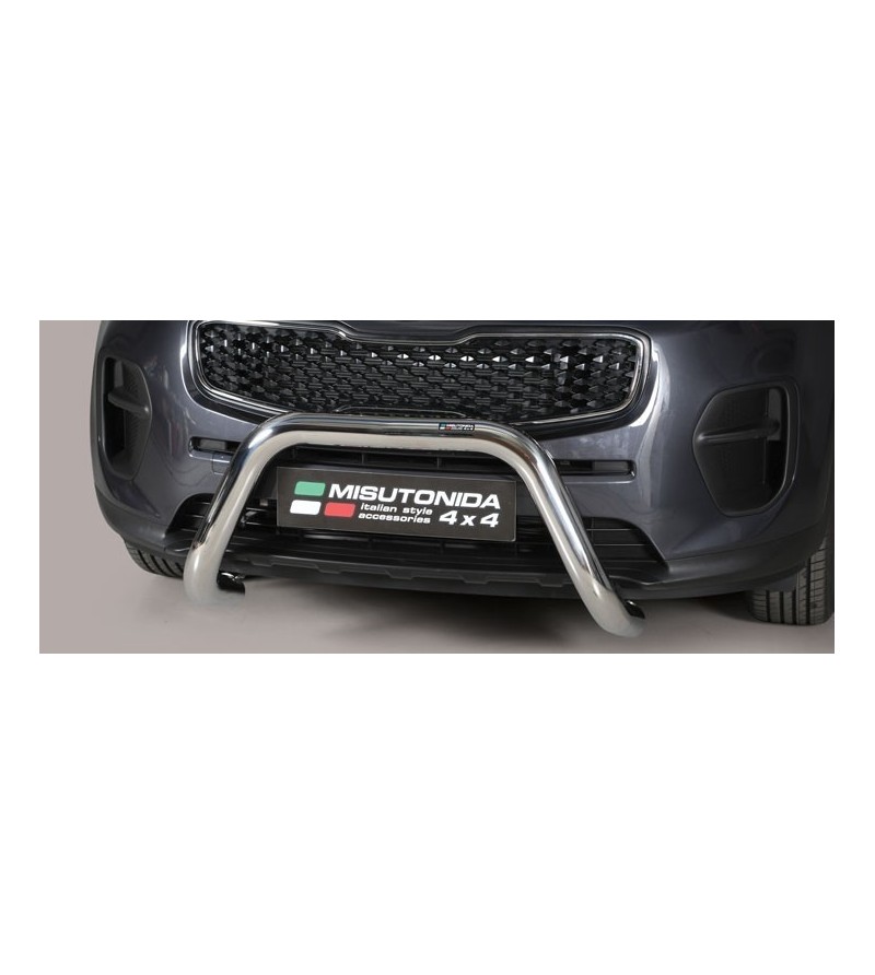 Sportage 16- EC Approved Super Bar Inox - EC/SB/403/IX - Lights and Styling