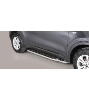 Sportage 16- Sidesteps Inox  - P/403/IX - Sidebar / Sidestep - Verstralershop