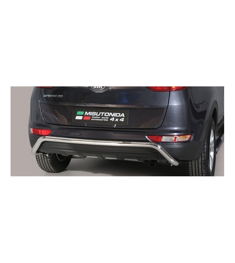 Sportage 16- Rear Protection Inox - PP1/403/IX - Rearbar / Rearstep - Verstralershop