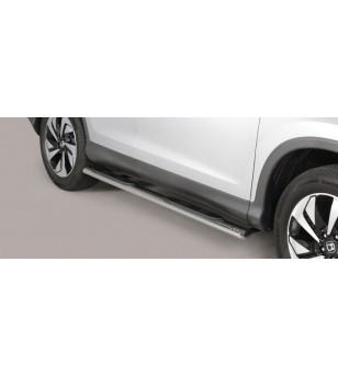 CR-V 16- Oval grand Pedana (Oval Side Bars with steps) Inox - GPO/405/IX - Sidebar / Sidestep - Verstralershop