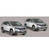 CR-V 16- Oval Design Side Protections Inox - DSP/405/IX - Lights and Styling