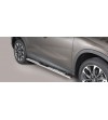 CX-5 15- Oval Design Side Protections Inox - DSP/310/IX - Sidebar / Sidestep - Verstralershop