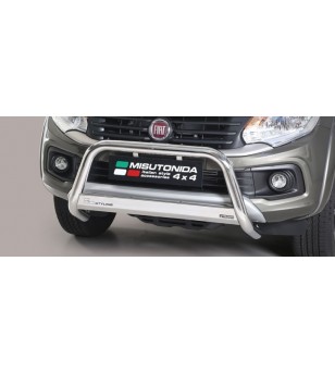 Fullback D.C. 16- EC Approved Medium Bar Inox - EC/MED/406/IX - Bullbar / Lightbar / Bumperbar - Verstralershop