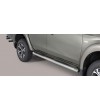 Fullback D.C. 16- Grand Pedana (Side Bars with steps) Inox - GP/406/IX - Lights and Styling