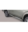 Fullback D.C. 16- Oval Design Side Protections Inox - DSP/406/IX - Lights and Styling