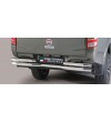 Fullback D.C. 16- Double Bended Rear Protection Inox - DBR/406/IX - Rearbar / Opstap - Verstralershop