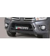 TOYOTA HILUX 16+ EC Approved Medium Bar Black Coated - EC/MED/410/PL - Bullbar / Lightbar / Bumperbar - Verstralershop