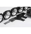 KC 32" Gravity PRO6 Polaris RZR 5-Light Combo LED Light Bar with Light Mounts - 91309 - Verlichting - Verstralershop