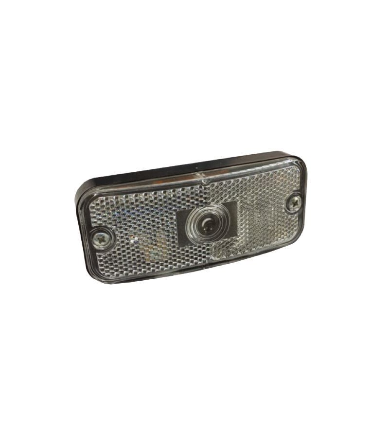 Begrenzungsleuchte - SIM - 3182 - 4.3" - 11cm - Klar - Weiß - 12V-24V Begrenzungsleuchte - SIM - 3182 - 4.3" - 11cm - Klar - Weiß - 12V-24V