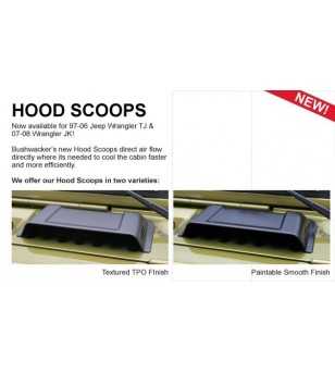 Jeep Wrangler Tj 1997-2006 Trail Armor Hood Scoops Smooth - 15001 - Other accessories - Verstralershop