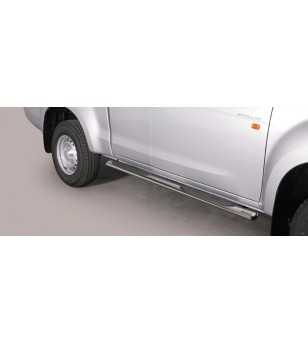 Isuzu D-Max 2012- Space Cab Oval Grand Pedana - GPO/331/IX - Sidebar / Sidestep - Verstralershop