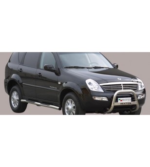 SsangYong Rexton 2004-2006 Medium Bar inscripted - MED/K/153/IX - Bullbar / Lightbar / Bumperbar - Verstralershop