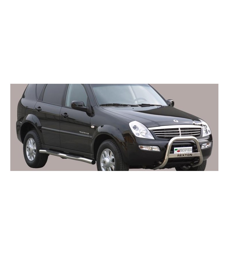 SsangYong Rexton 2004-2006 Medium Bar inscripted - MED/K/153/IX - Bullbar / Lightbar / Bumperbar - Verstralershop