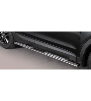 Hyundai Santa Fe 2012- Design Side Protection Oval - DSP/333/IX