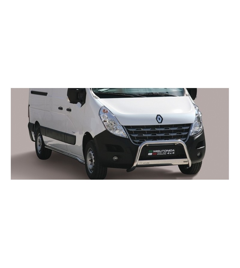 Renault Master 2010- Medium Bar inscripted EU - EC/MED/K/299/IX - Bullbar / Lightbar / Bumperbar - Verstralershop