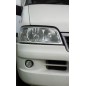 Daytime running lights - L&S - Round - Black - 12V - Set - Fiat - Ducato - 2002-2006