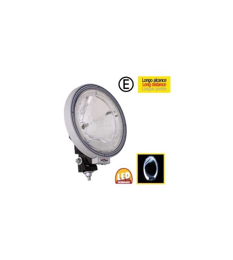 Extraljus - SIM - 3227 - 8.8" - 22.3cm - matt silver - Celis - Positionsljus Vit - Driving Extraljus - SIM - 3227 - 8.8" - 22.3cm - matt silver - Celis - Positionsljus Vit - Driving