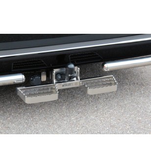 CITROEN JUMPER 07+ RUNNING BOARDS to tow bar pcs SMALL - 888419 - Rearbar / Opstap - Verstralershop