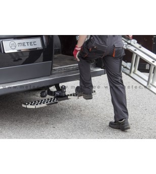 FIAT DUCATO 07+ RUNNING BOARDS to tow bar pcs LARGE - 888420 - Rearbar / Rearstep - Verstralershop