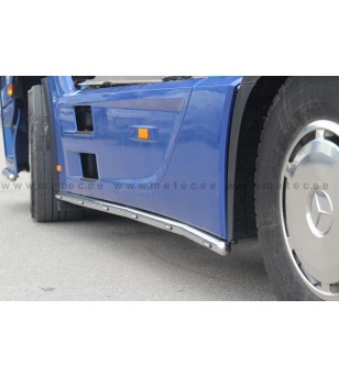 MB ACTROS MP4 11+ S-LINER SIDEBARS with LEDs - WB 3700mm - pair - 856593 - Sidebar / Sidestep - Verstralershop