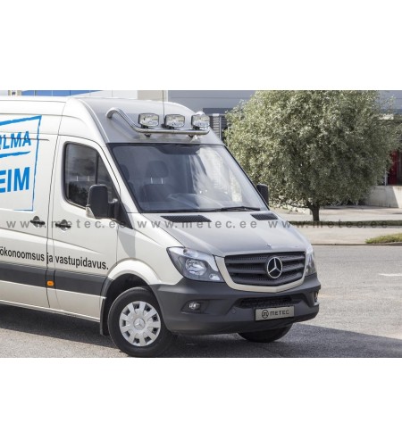 Dachbügel - Metec - Top  - 2 Bügel - Vorverkabelt - Mercedes - Sprinter - H2-H3 - 2007+