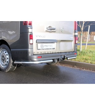 OPEL VIVARO 14+ REAR BARS CORNER BUMPER pair - 828480 - Rearbar / Rearstep - Verstralershop