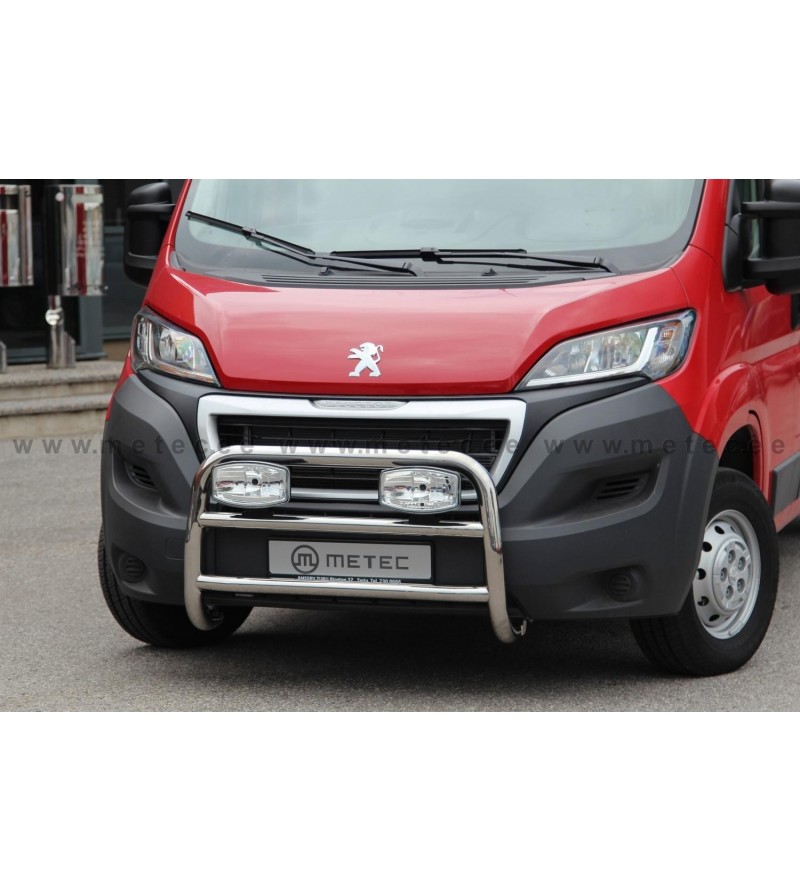 PEUGEOT BOXER 07+ EU EUROBAR pcs - 826140 - Bullbar / Lightbar / Bumperbar - Verstralershop