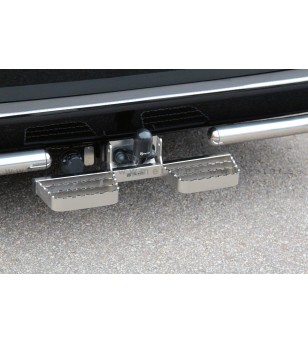 RENAULT MASTER 04 to 10 RUNNING BOARDS to tow bar pcs SMALL - 888419 - Rearbar / Opstap - Verstralershop