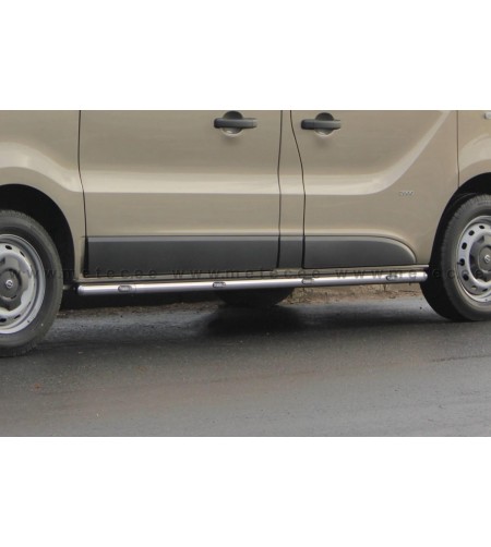 Sidebars - Metec - Brace-it - LED - Renault - Trafic - L2 - 2014+