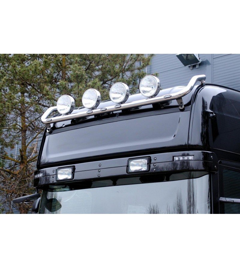 SCANIA R Serie 09 to 16 ROOF LAMP HOLDER LED MAX - 4x lamp fixings cable - Topline - 864162 - Roofbar / Roofrails - Verstralersh SCANIA R Serie 09 to 16 ROOF LAMP HOLDER LED MAX - 4x lamp fixings cable - Topline - 864162 - Roofbar / Roofrails - Verstralersh