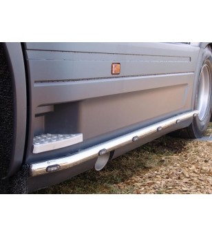Sidebars - Metec - S-liner - LED - Scania - R series - WB 3700 - 2009-2016