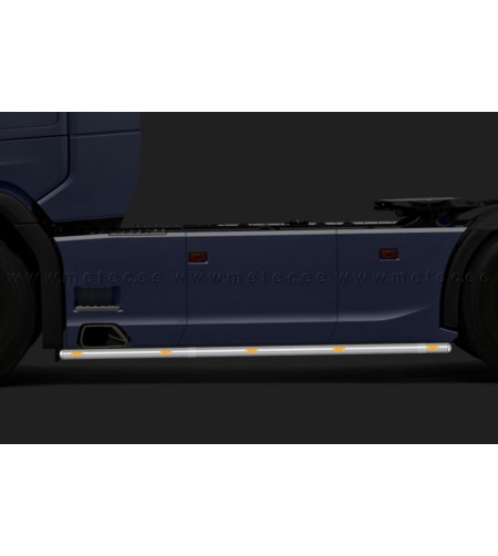 Seitenschutzbügel - Metec - S-liner - LED - Scania - G/R/S - WB 3750 - 2016-2019