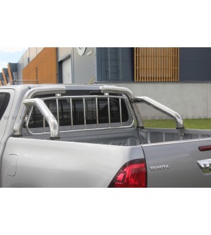 TOYOTA HILUX 16+ OVERROLLS set incl Headache rack
