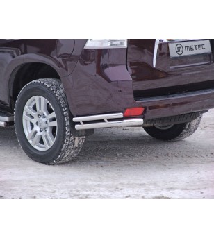 TOYOTA LC 150 09 to 13 REAR BARS CORNER PROTECTION pair - 835532 - Rearbar / Rearstep - Verstralershop