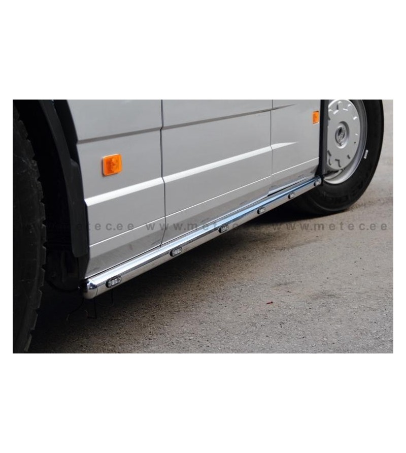 VOLVO FH 08 to 13 SIDEBARS LED - WB 3800mm - 862341 - Sidebar / Sidestep - Verstralershop