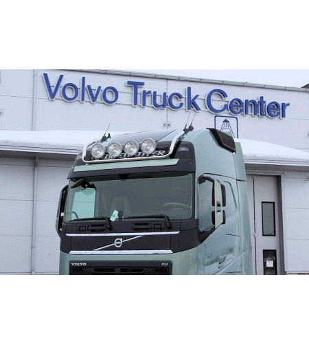 Dachbügel - Metec - Max  - 4 lampenhalters - Vorverkabelt - Volvo - FH - Globetrotter (normal + XL) - 2013+