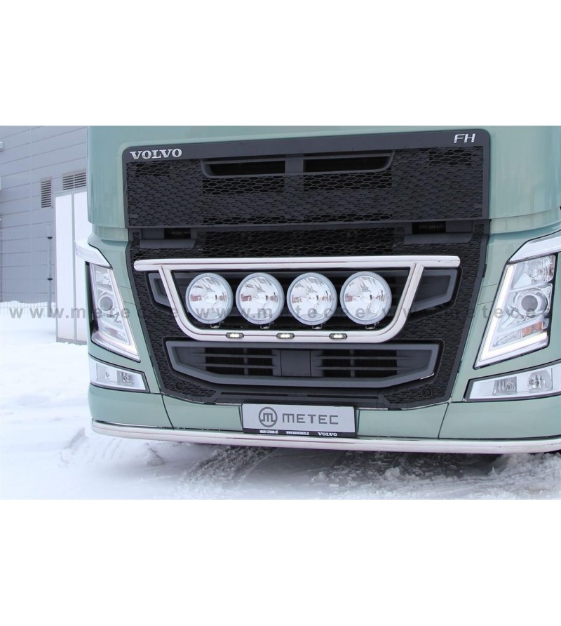 VOLVO FH 13+ LAMP HOLDER FRONT CLASSIC 4x lamp fixings cable LED pcs - 888595 - Bullbar / Lightbar / Bumperbar - Verstralershop