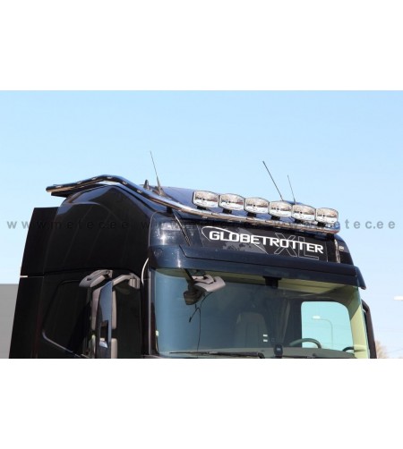 Dachbügel - Metec - Hydra  - 6 lampenhalters - Vorverkabelt - LED - Volvo - FH - Globetrotter XL - 2013+