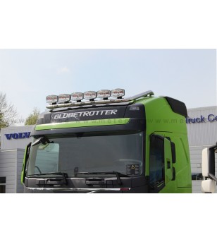 VOLVO FH 13+ ROOF LAMP HOLDER LED WIDE - Globetrotter & Globetrotter XL roof - 868613 - Roofbar / Roofrails - Verstralershop