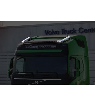 VOLVO FH 13+ LAMP HOLDER ROOFAERO Installation details for 888588 cable LED - 868653 - Roofbar / Roofrails - Verstralershop