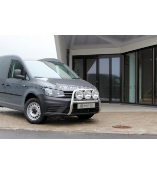 VW CADDY 15+ FRONTBAR A-BAR pcs - 840621 - Bullbar / Lightbar / Bumperbar - Verstralershop