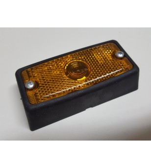 SIM 3129 SIM Marker ljus gul-amber med gummifot