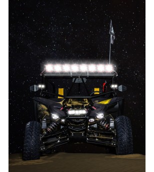 KC Hilites 50" Gravity PRO6 07-16 Jeep JK 8 Lampen Combo LED Light Bar met klemmen - 91313
