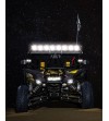 KC Hilites 50" Gravity PRO6 07-16 Jeep JK 8-Light Combo LED Light Bar with Light Mounts - 91313