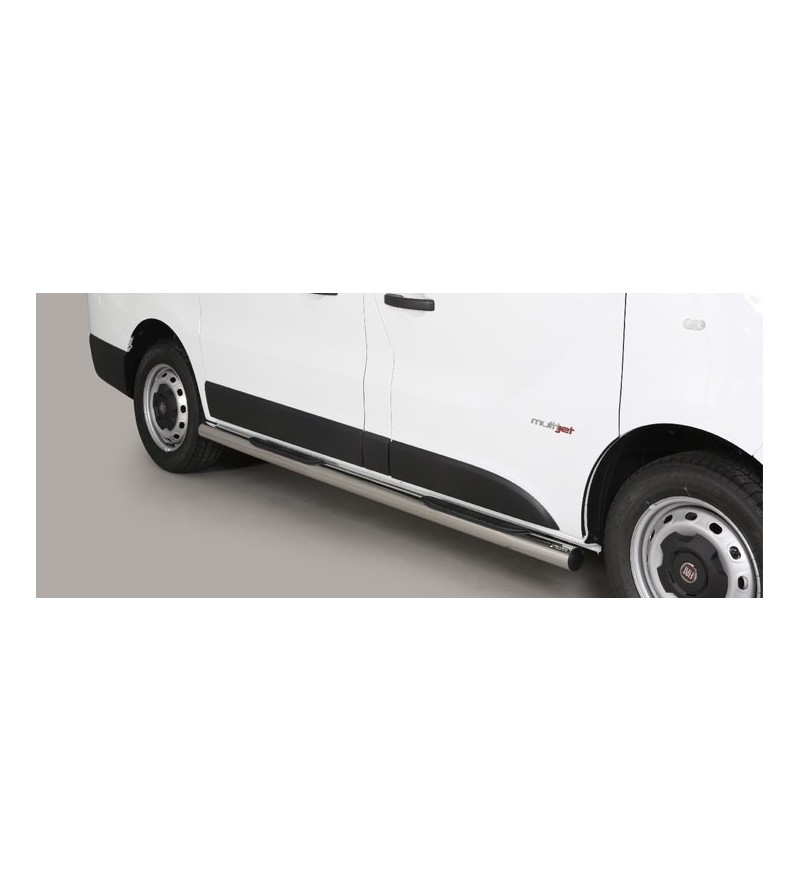 Talento SWB 16- Pedana (Side Bars with steps) Inox - GP/412/SWB - Lights and Styling