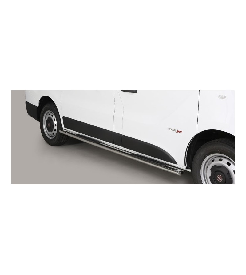 Talento SWB 16- Oval grand Pedana (Oval Side Bars with steps) Inox - GPO/412/SWB - Lights and Styling